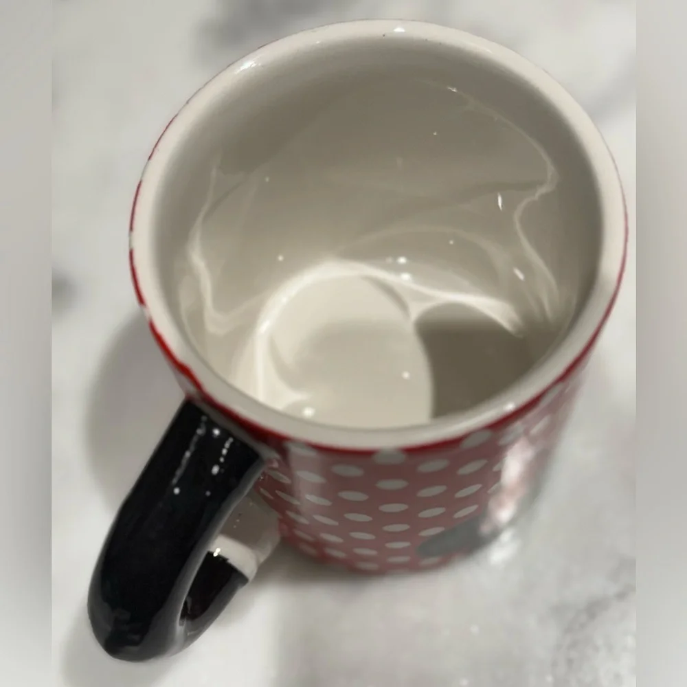 Minnie Mouse Large Ceramic Mug withh Sculptured handle! Disney - Picture 5 of 6